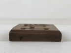 Japanese Wooden Carved Cake Mold Kashigata Kanji Symbol Mold Vtg Wagashi Kg450