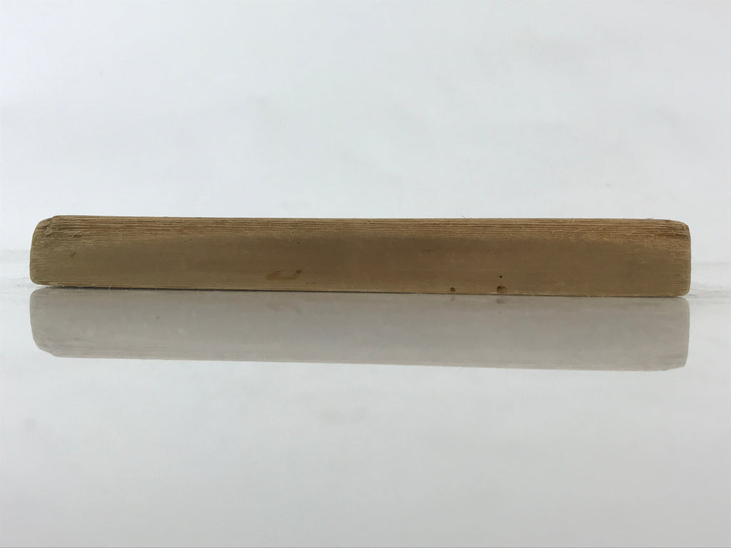 Japanese Wooden Carved Cake Mold Kashigata Sweet Wagashi Vtg Flower Hana Kg421