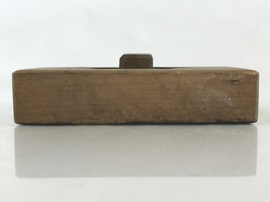 Japanese Wooden Carved Cake Mold Kashigata Sweet Wagashi Vtg Oshigata Kg428
