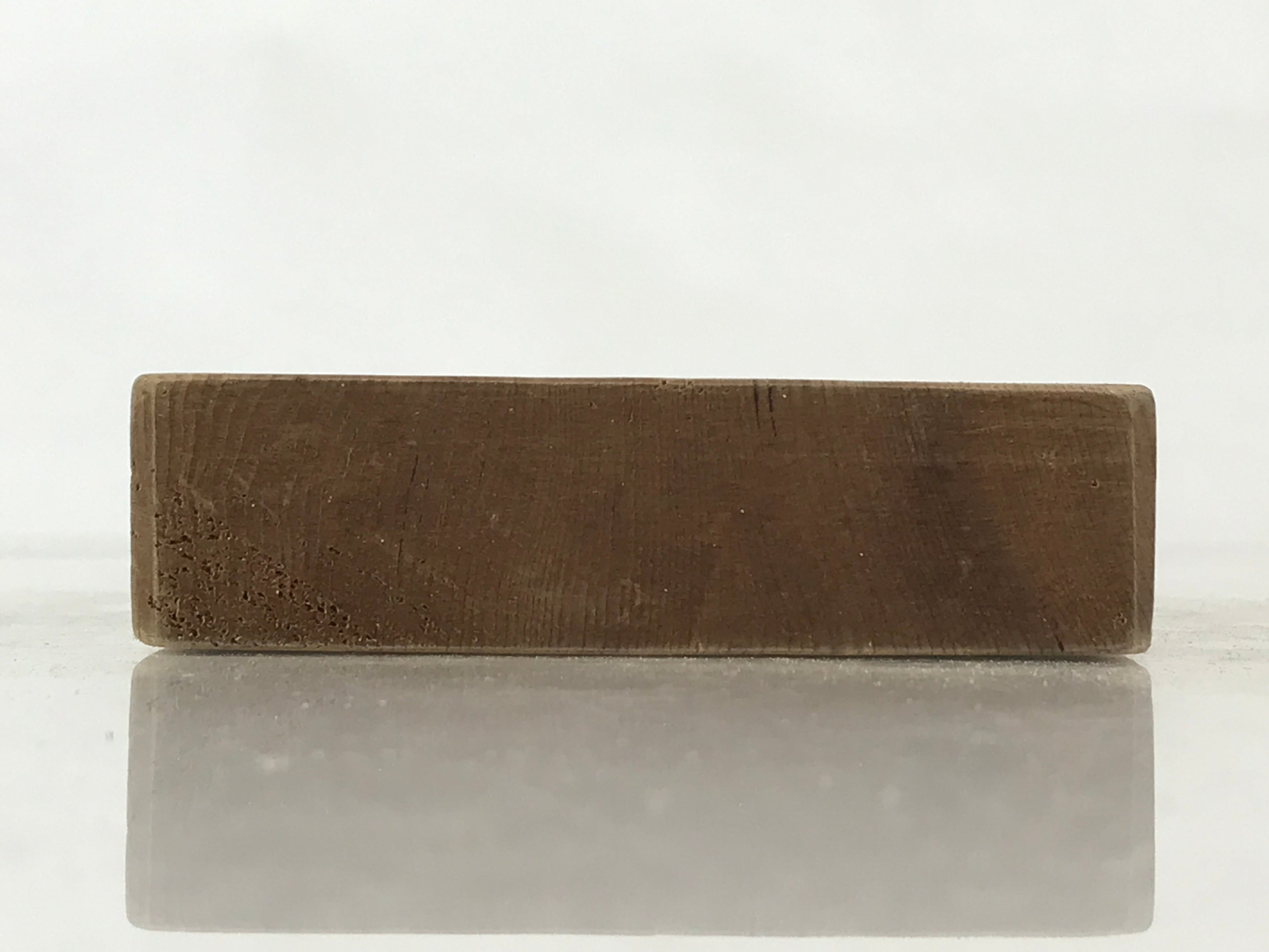 Japanese Wooden Carved Cake Mold Kashigata Sweet Wagashi Vtg Sea Bream Kg423