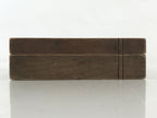 Japanese Wooden Carved Cake Mold Kashigata Sweets Wagashi Vtg Lotus Bud Kg413