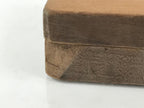 Japanese Wooden Carved Cake Mold Kashigata Sweets Wagashi Vtg Lotus Flower Kg406
