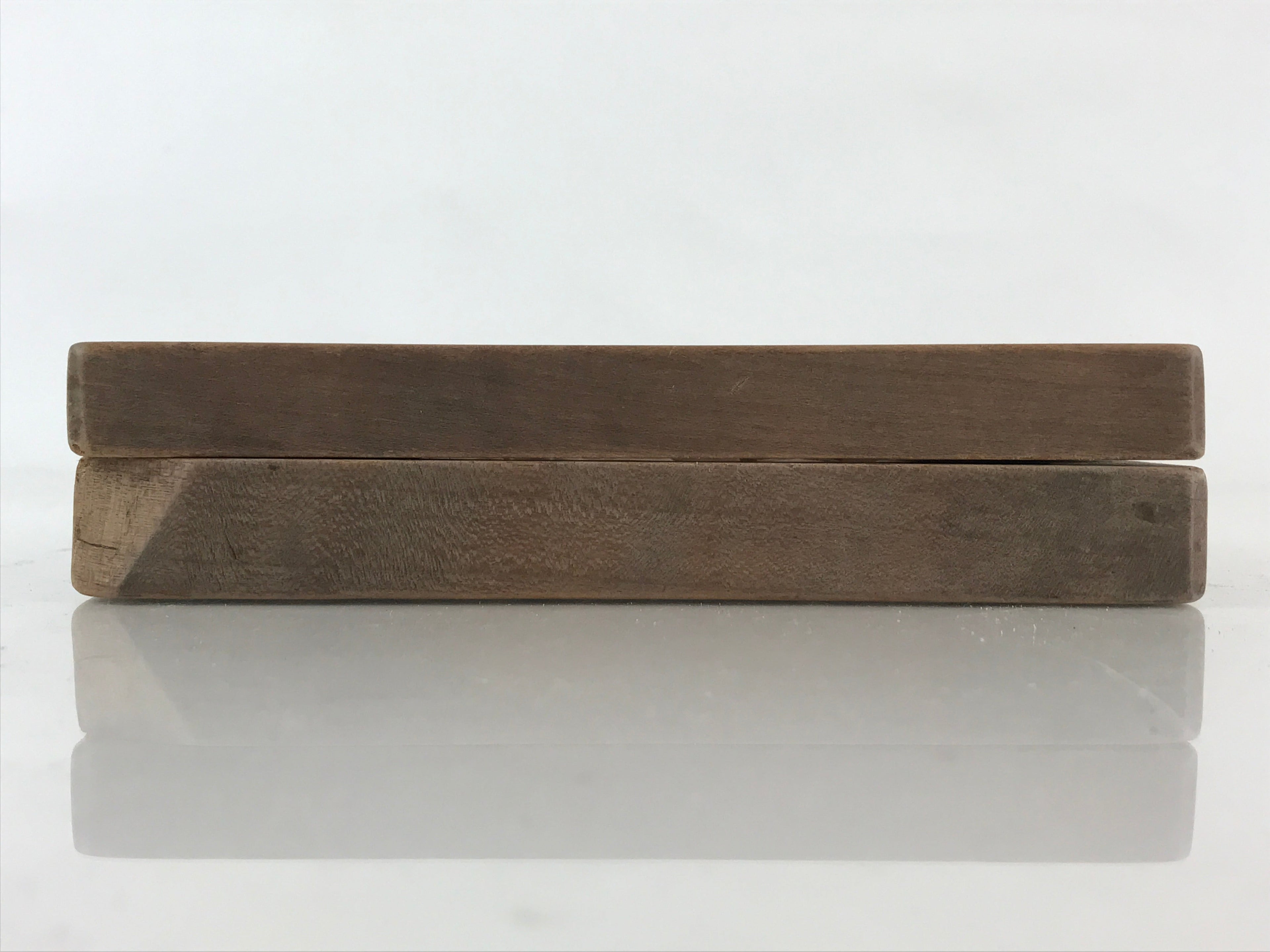 Japanese Wooden Carved Cake Mold Kashigata Sweets Wagashi Vtg Lotus Flower Kg406