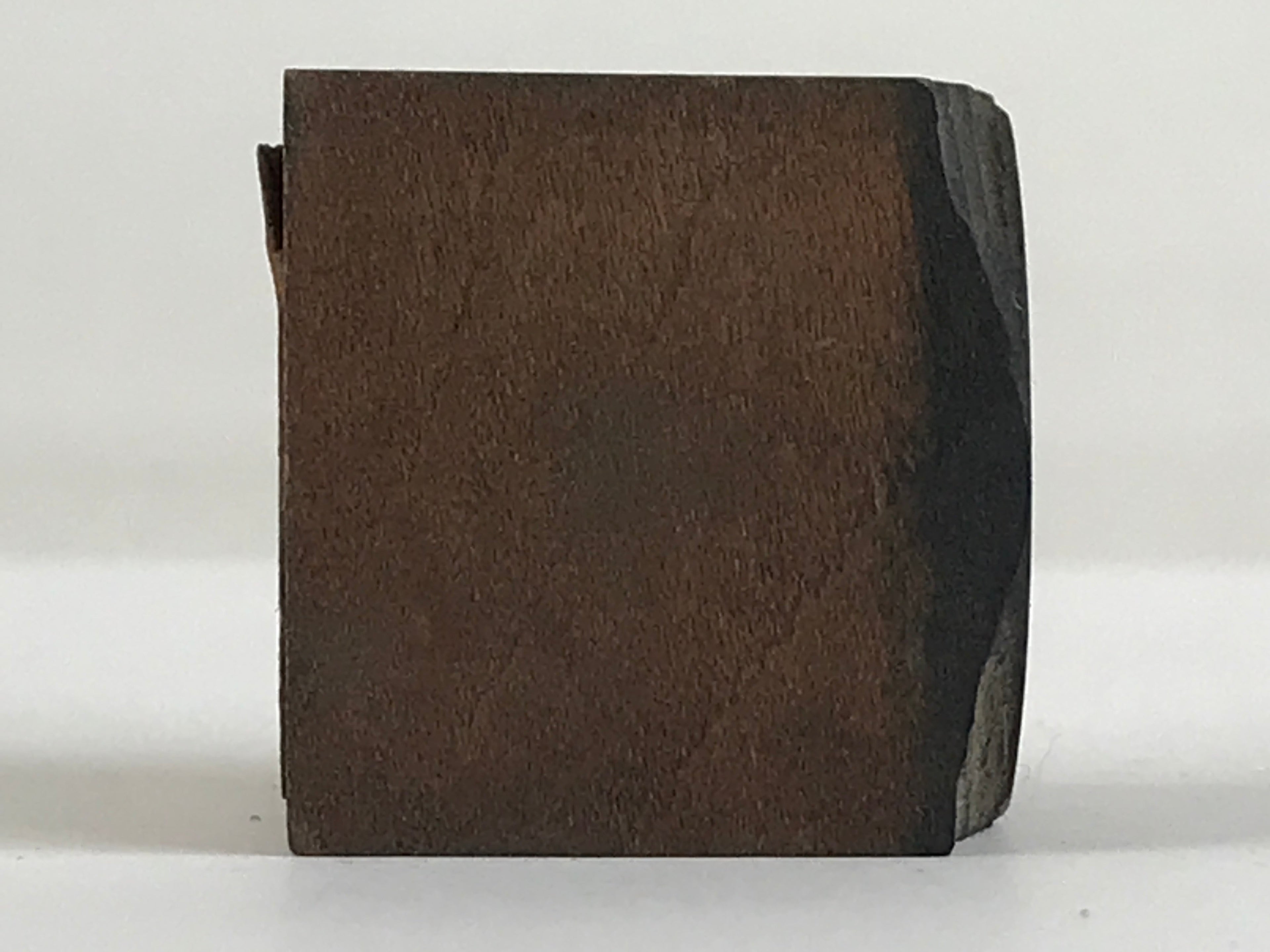 Japanese Wooden Carved Stamp Hanko Inkan Seal JIS Mark Vtg Office Supplies HS107