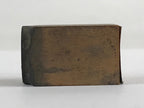 Japanese Wooden Carved Stamp Hanko Inkan Vtg Movie Seal Office Supplies HS98