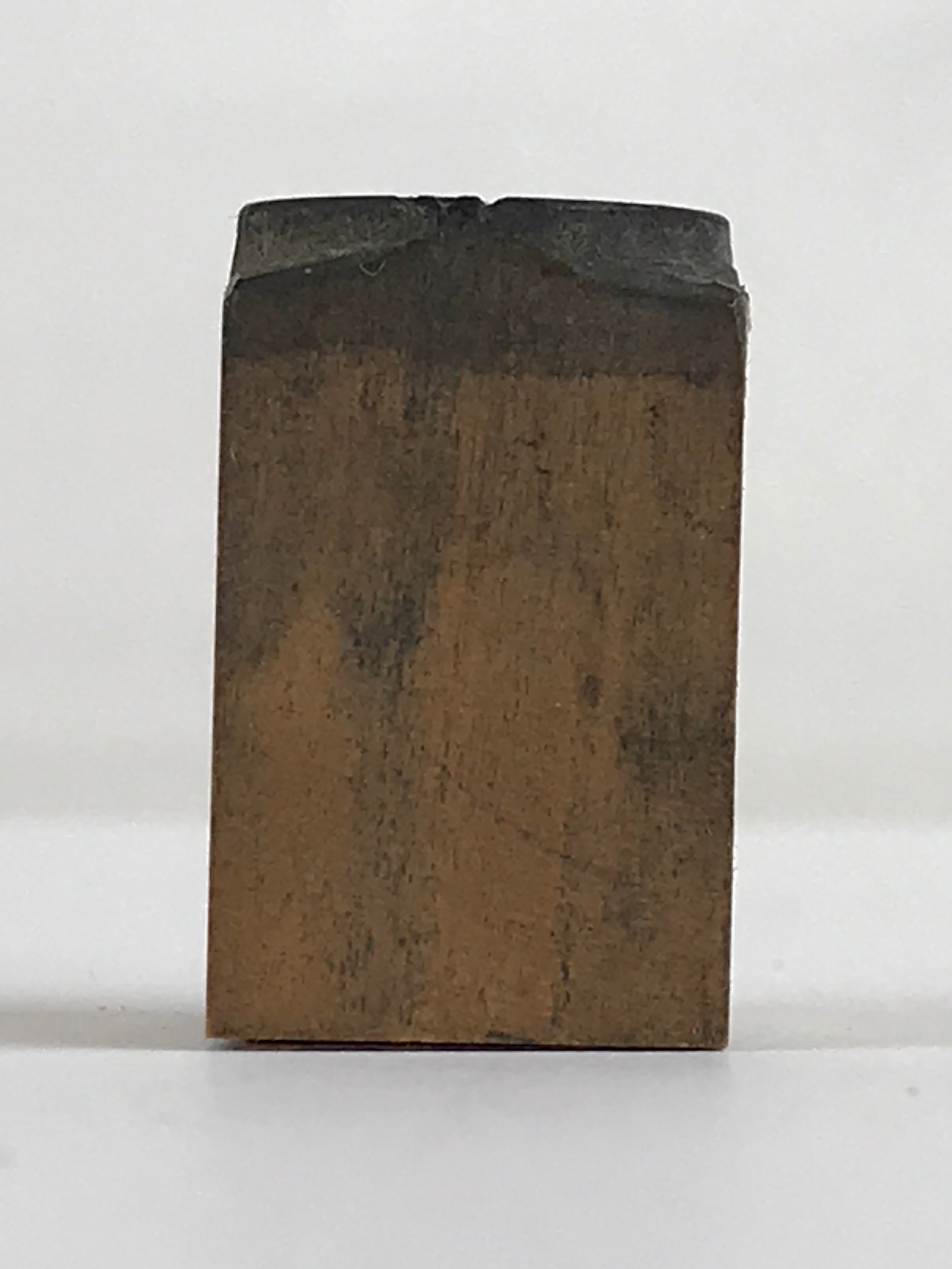 Japanese Wooden Carved Stamp Hanko Inkan Vtg Movie Seal Office Supplies HS98