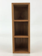 Japanese Wooden Chest 3 Drawers Box Vtg Medicine Box Accessory Case Brown T324