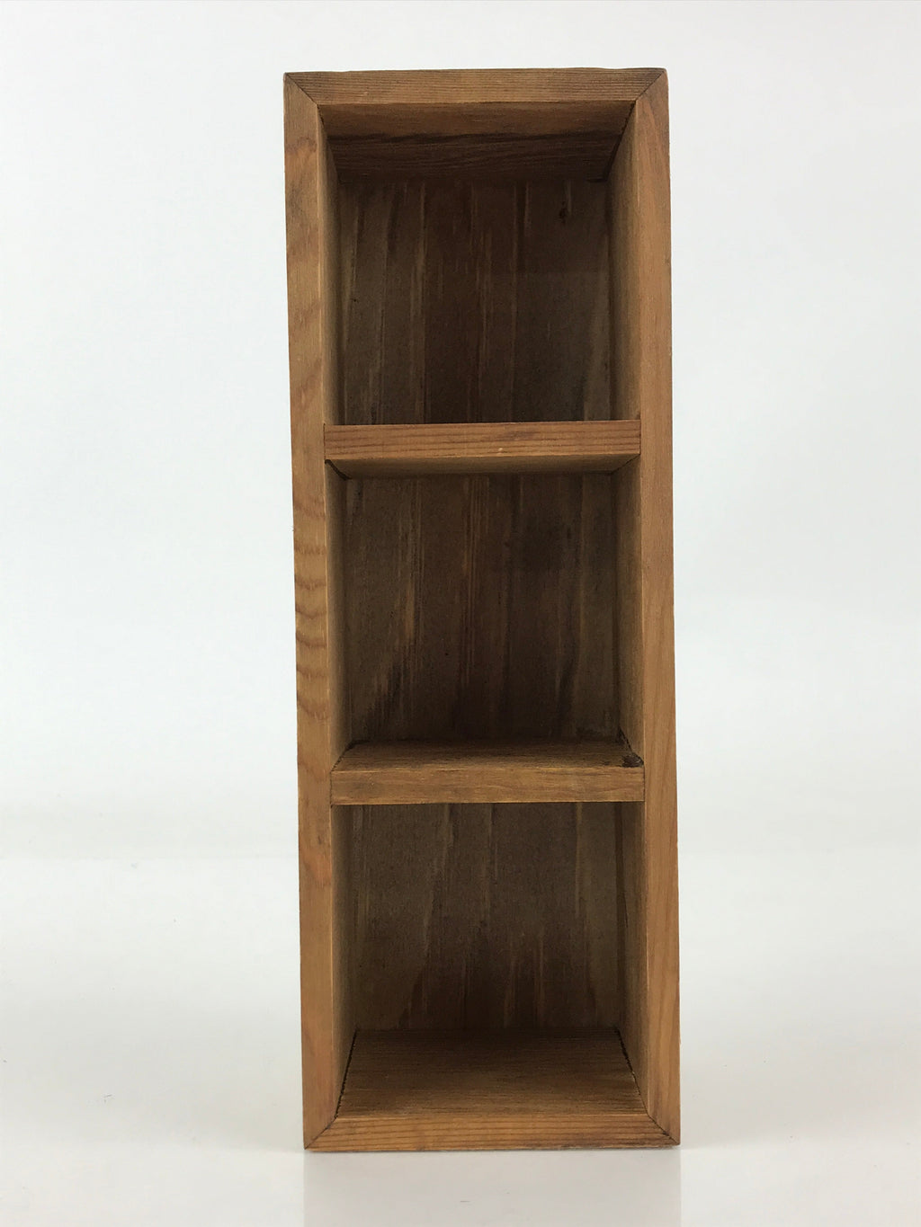 Japanese Wooden Chest 3 Drawers Box Vtg Medicine Box Accessory Case Brown T325