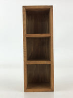 Japanese Wooden Chest 3 Drawers Box Vtg Medicine Box Accessory Case Brown T325