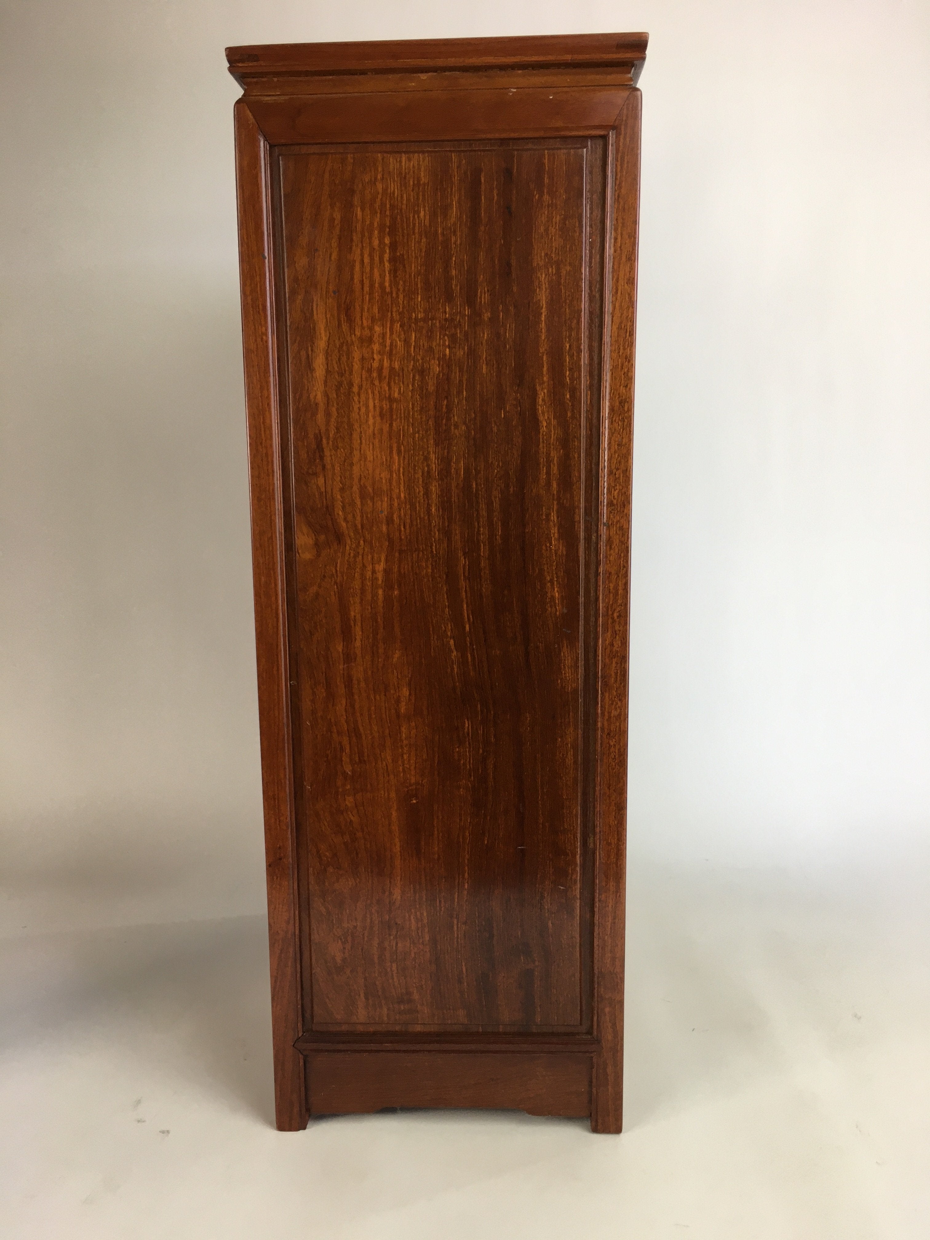 Japanese Wooden Chest 8 Drawers Tansu Vtg Hikidashi-dana Brown T245