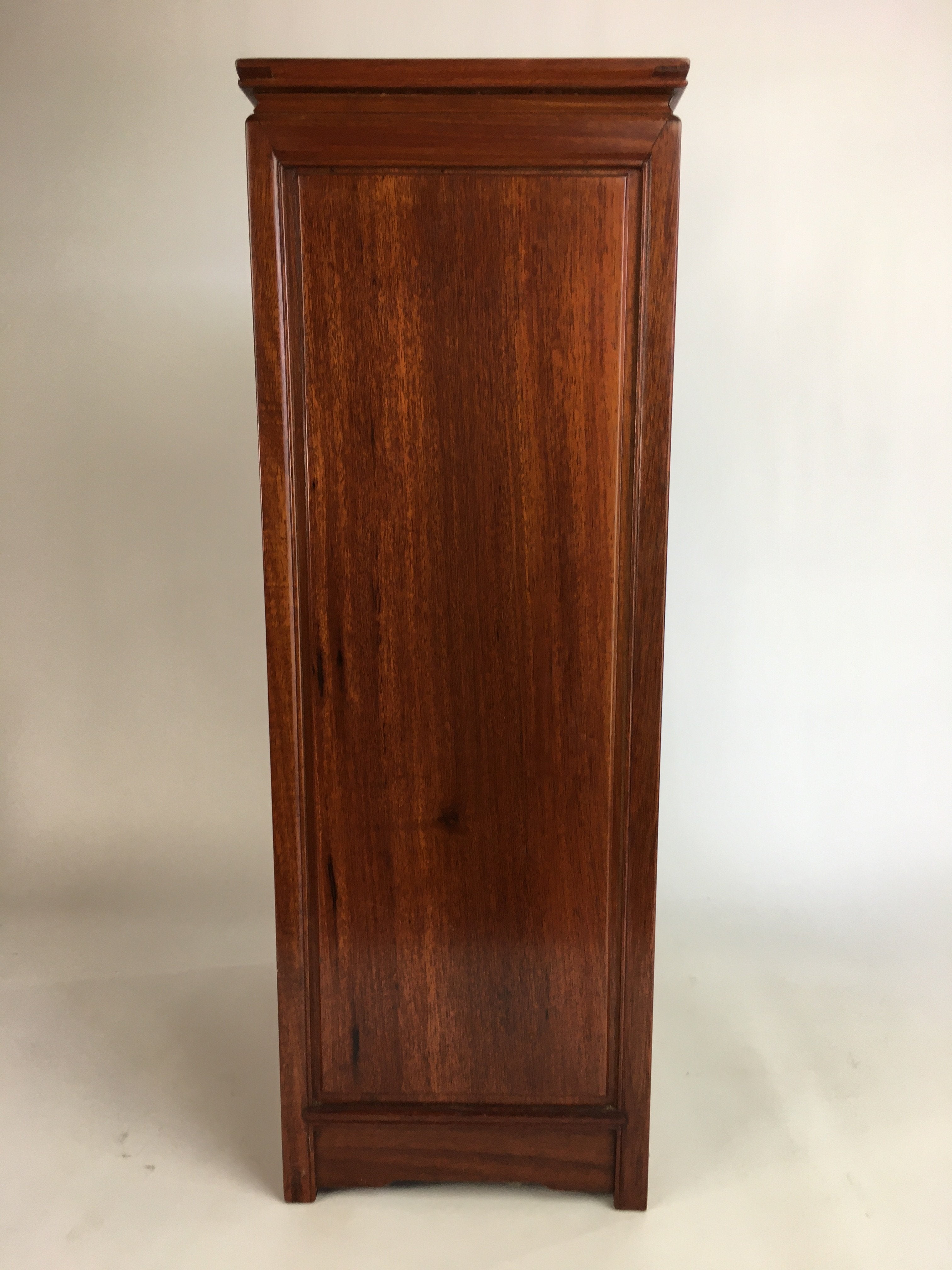 Japanese Wooden Chest 8 Drawers Tansu Vtg Hikidashi-dana Brown T245