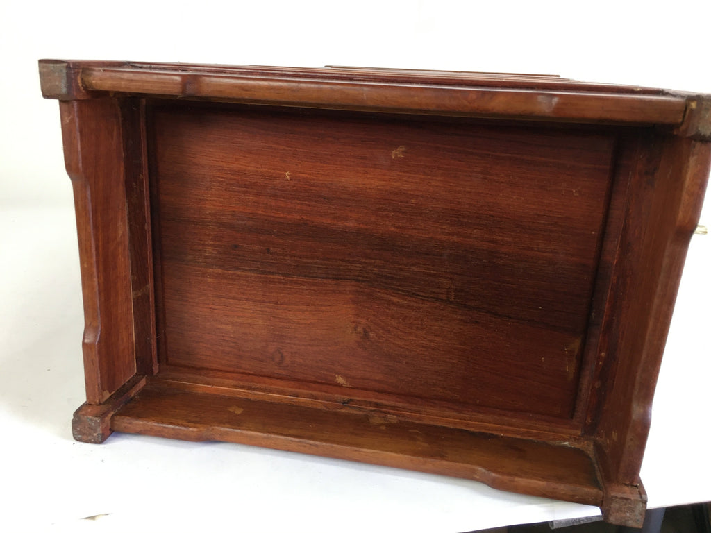 Japanese Wooden Chest 8 Drawers Tansu Vtg Hikidashi-dana Brown T245