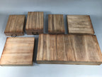 Japanese Wooden Chest Vtg Tansu 6 Drawer Sliding Door Brown T225