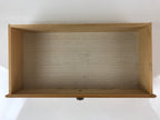 Japanese Wooden Compact Sewing Box Vtg Haribako Chest Tansu T317