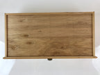 Japanese Wooden Compact Sewing Box Vtg Haribako Chest Tansu T317