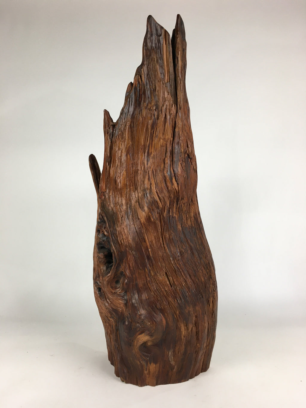 Japanese Wooden Display Object Vtg Art Ornament Natural Decoration BD734