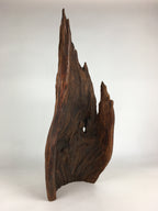 Japanese Wooden Display Object Vtg Art Ornament Natural Decoration BD734