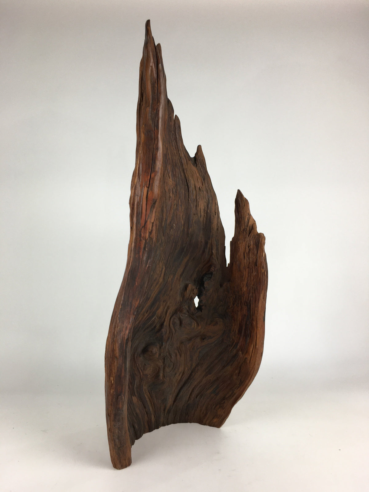 Japanese Wooden Display Object Vtg Art Ornament Natural Decoration BD734