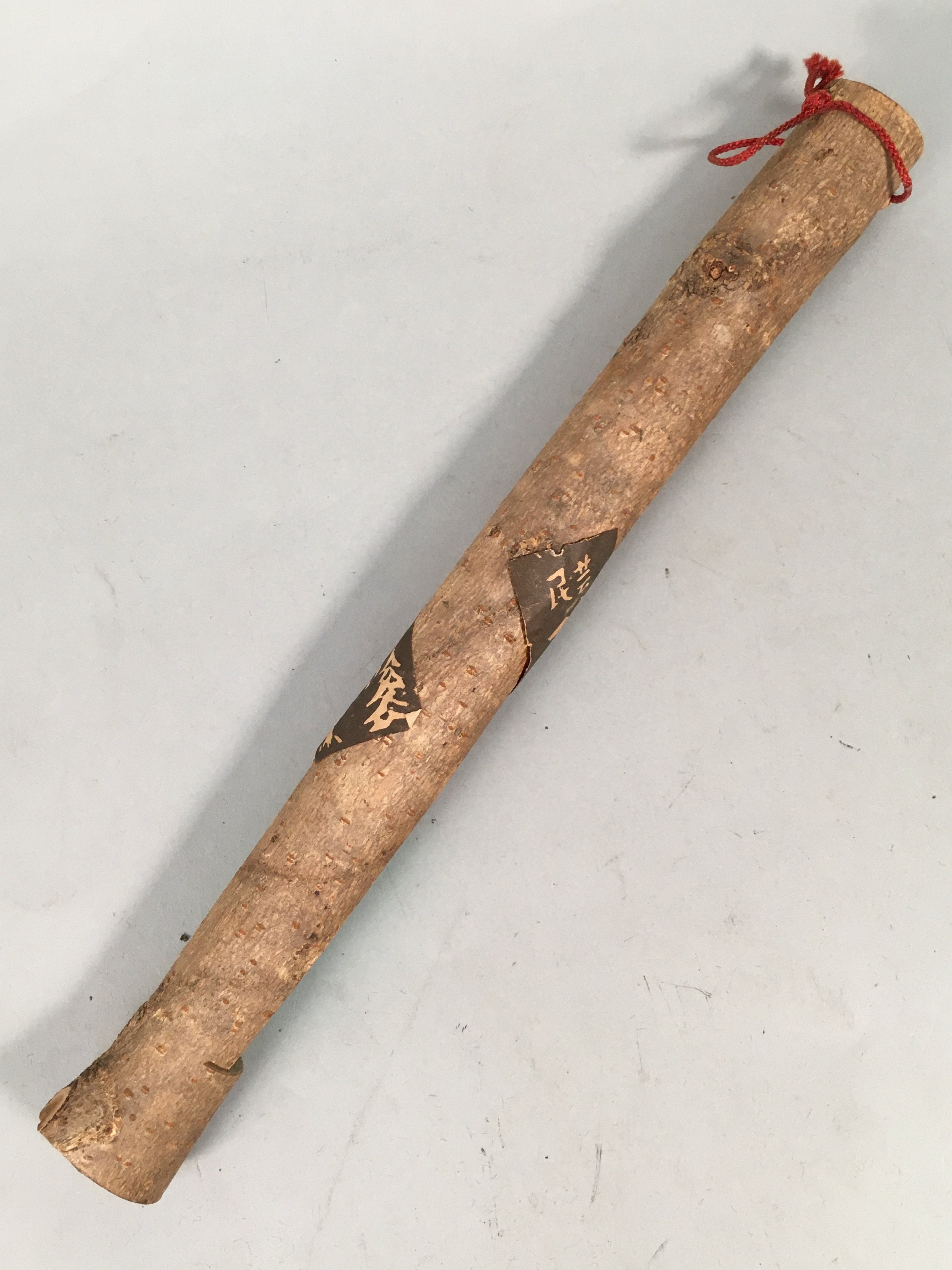 Japanese Wooden Doll Figurine Vtg Hanging Monster Display Branch JK133