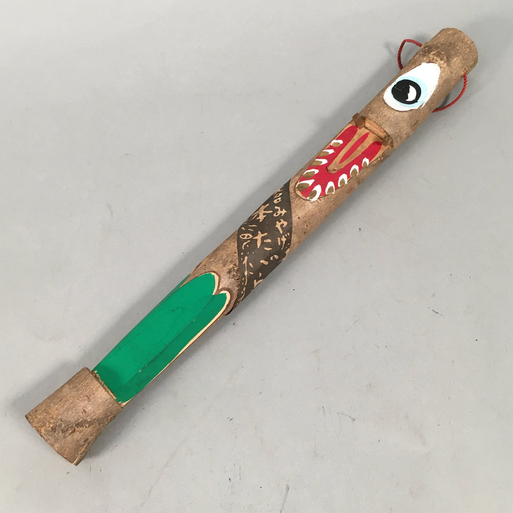 Japanese Wooden Doll Figurine Vtg Hanging Monster Display Branch JK133