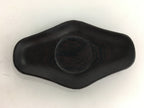 Japanese Wooden Drink Coaster Saucer 4pc Set Vtg Chataku Brown JK268