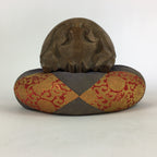 Japanese Wooden Drum Mokugyo Buddhist Altar Fitting Vtg Carving BU730