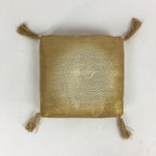 Japanese Wooden Drum Mokugyo Buddhist Altar Fitting Vtg Carving BU734