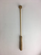 Japanese Wooden Drum Mokugyo Buddhist Altar Fitting Vtg Carving BU734