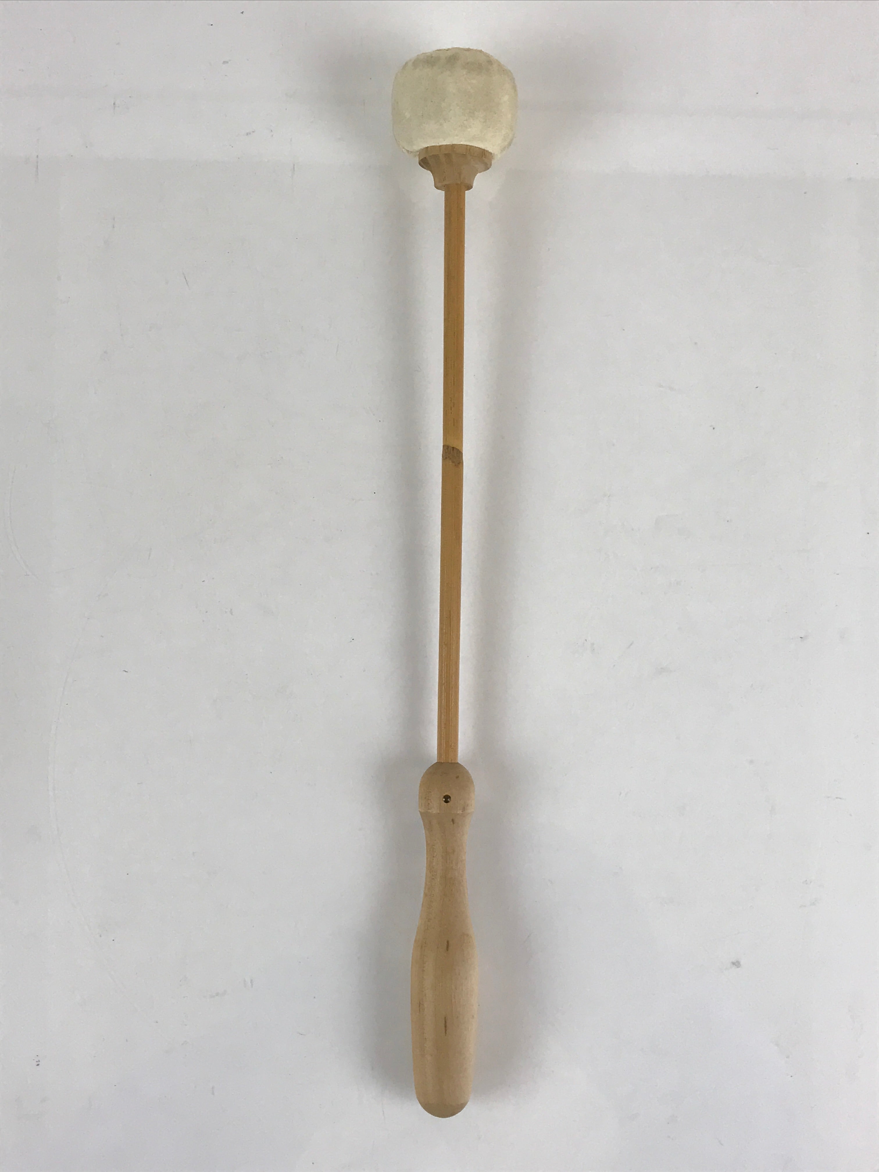 Japanese Wooden Drum Mokugyo Buddhist Altar Fitting Vtg Carving BU815