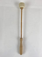 Japanese Wooden Drum Mokugyo Buddhist Altar Fitting Vtg Carving BU815