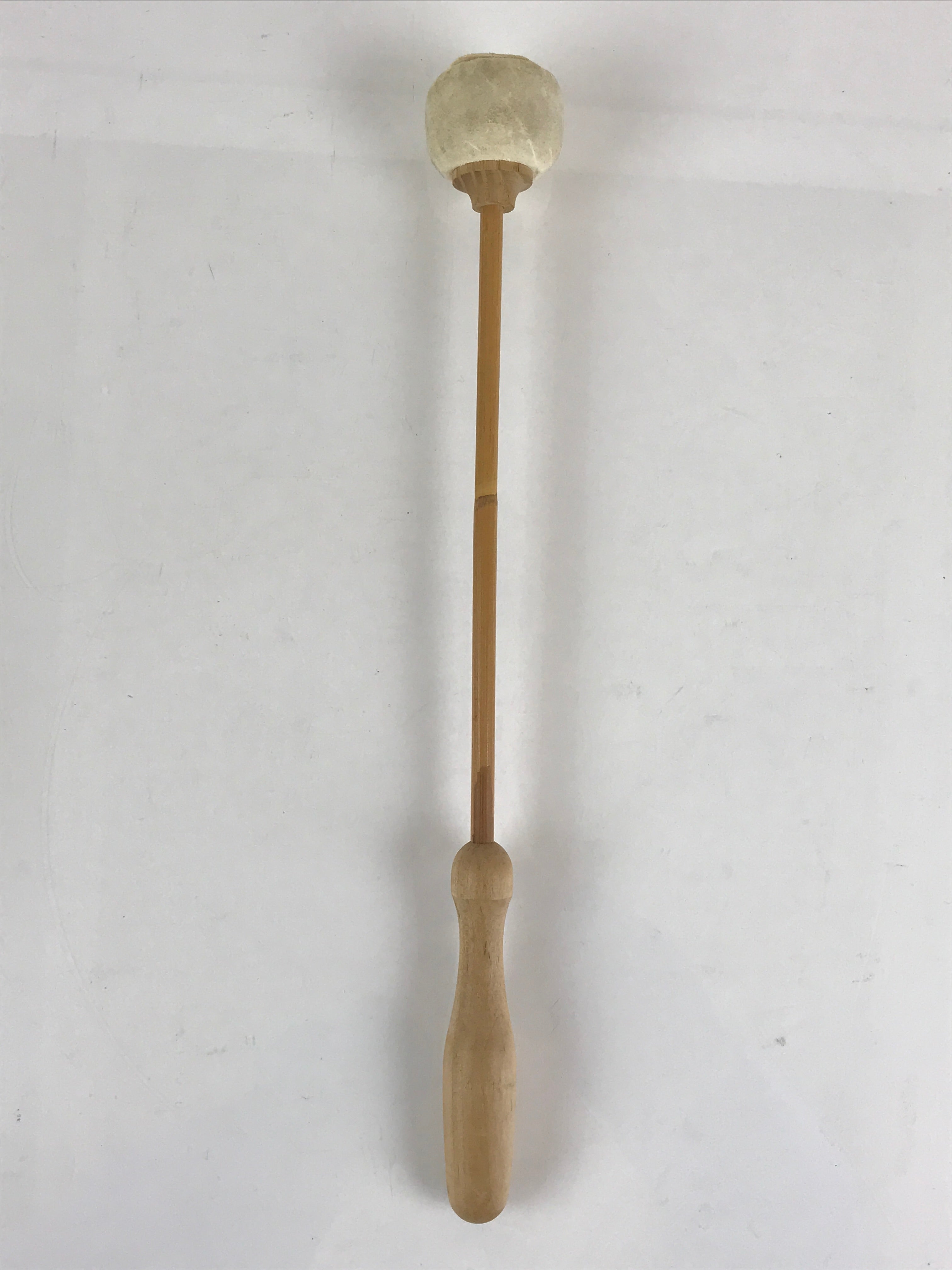 Japanese Wooden Drum Mokugyo Buddhist Altar Fitting Vtg Carving BU815
