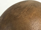 Japanese Wooden Drum Mokugyo Buddhist Altar Fitting Vtg Carving Butsugu BU887