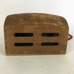 Japanese Wooden Electric Heater Vtg Kotatsu Table Matsushita National Brown JK22