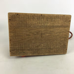 Japanese Wooden Electric Heater Vtg Kotatsu Table Matsushita National Brown JK22