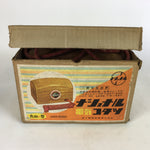 Japanese Wooden Electric Heater Vtg Kotatsu Table Matsushita National Brown JK22