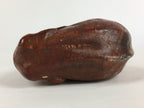 Japanese Wooden Elephant Statue Vtg Wood Carving Hand-Crafted Brown BD819