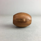 Japanese Wooden Figurine Bell Vtg Lucky Hammer Charm DR302