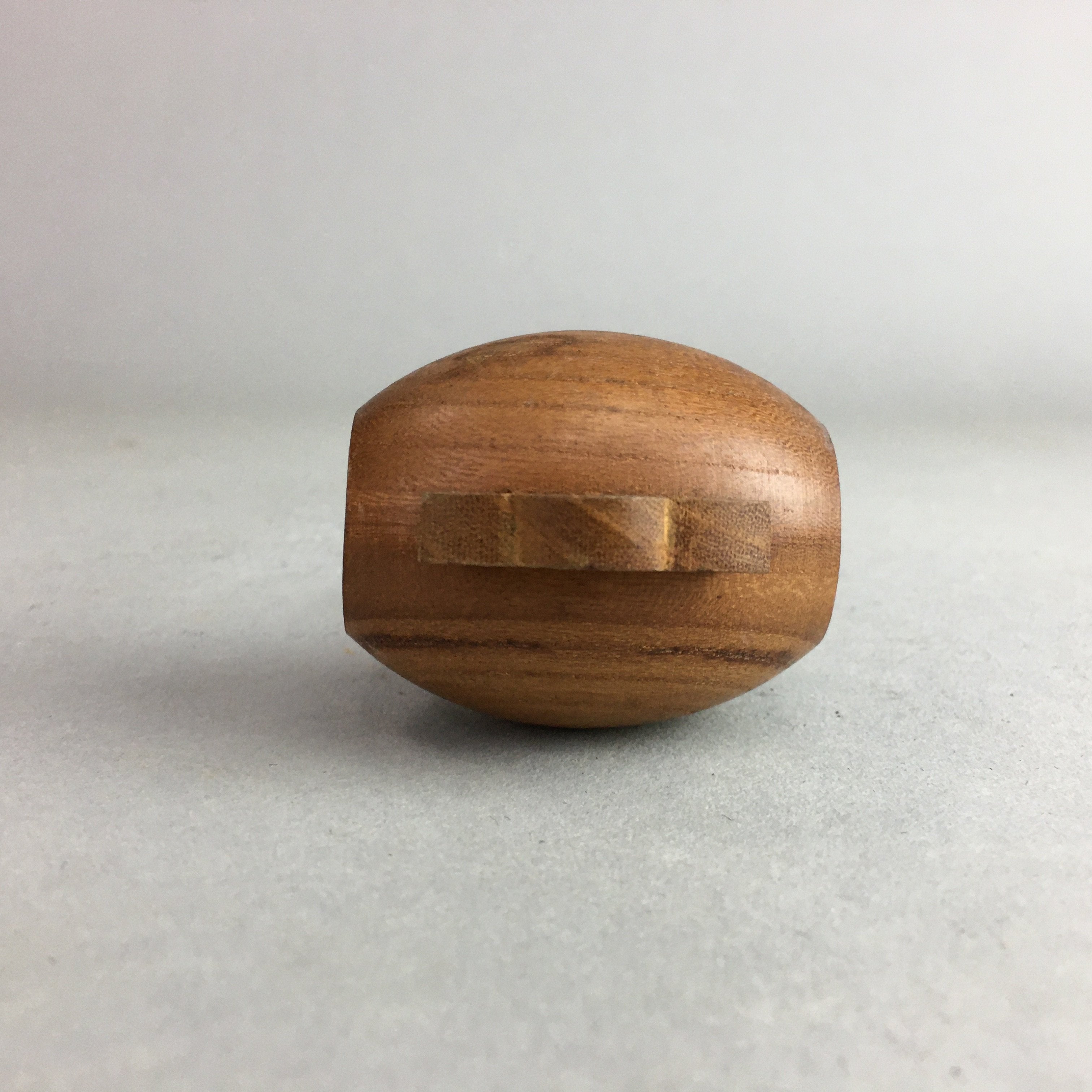 Japanese Wooden Figurine Bell Vtg Lucky Hammer Charm DR302