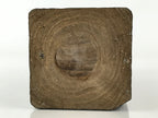 Japanese Wooden Flower Vase Kabin Brown Vtg Ikebana Arrangement Flower FK27