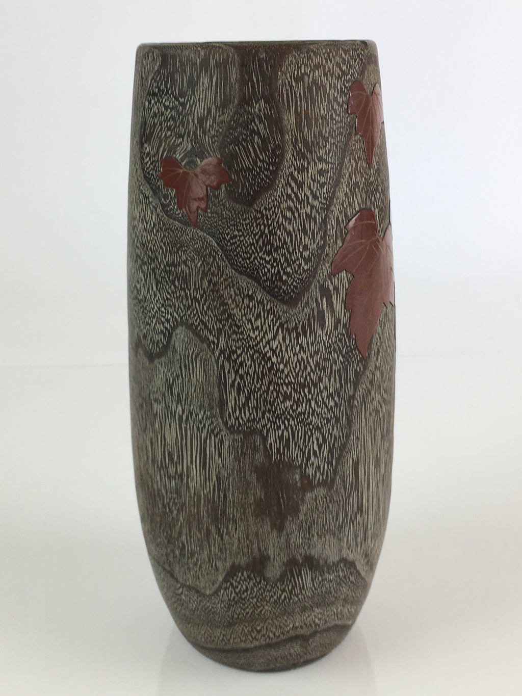 Japanese Wooden Flower Vase Kabin Vtg Flower Arrangement Ikebana FK1