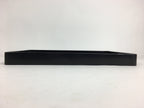 Japanese Wooden Handmade Lacquered Tray Obon Vtg Nurimono Black UR531