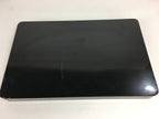 Japanese Wooden Handmade Lacquered Tray Obon Vtg Nurimono Black UR531