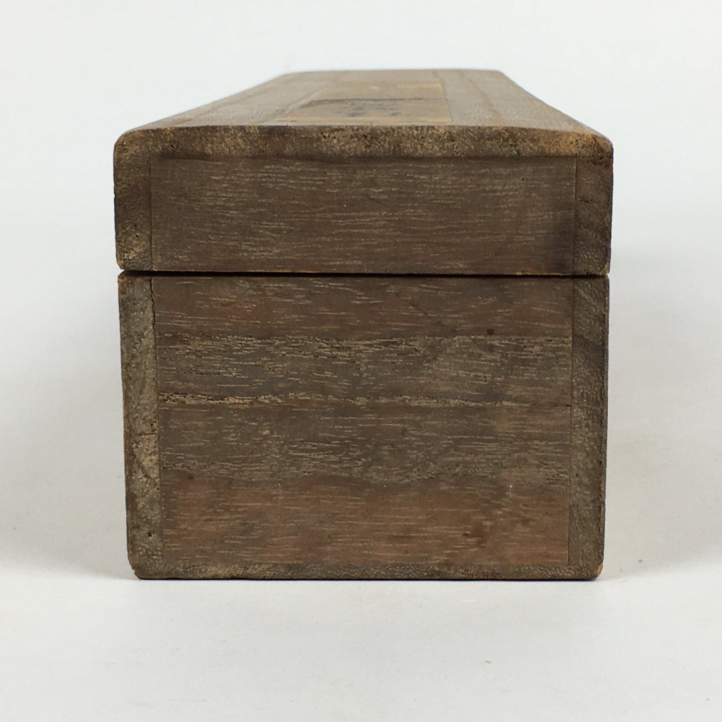 Japanese Wooden Hanging Scroll Box Kakejiku Hako Inside Length 32.1cm SB191