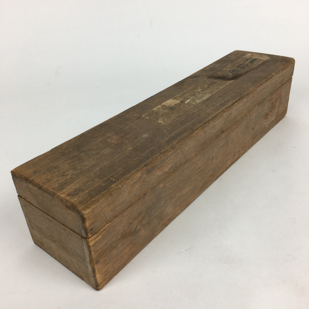 Japanese Wooden Hanging Scroll Box Kakejiku Hako Inside Length 32.1cm SB191