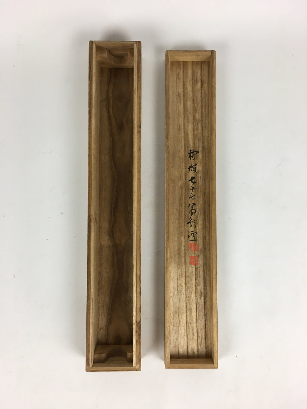 Japanese Wooden Hanging Scroll Box Kakejiku Hako Inside Length 45.4cm SB195