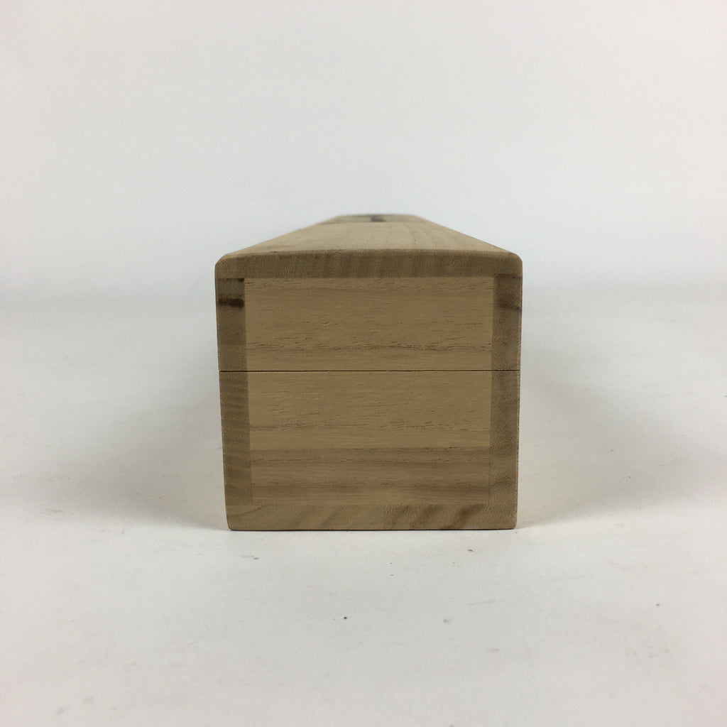Japanese Wooden Hanging Scroll Box Kakejiku Hako Inside Length 60.5cm SB186