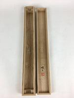 Japanese Wooden Hanging Scroll Box Kakejiku Hako Inside Length 60.5cm SB186