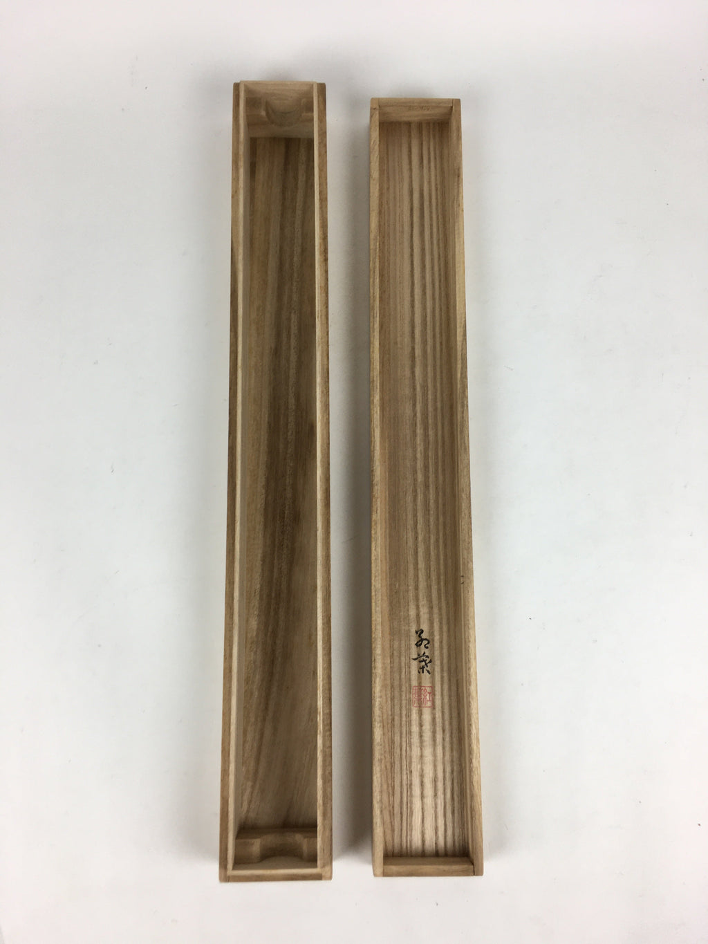 Japanese Wooden Hanging Scroll Box Kakejiku Hako Inside Length 60.5cm SB199
