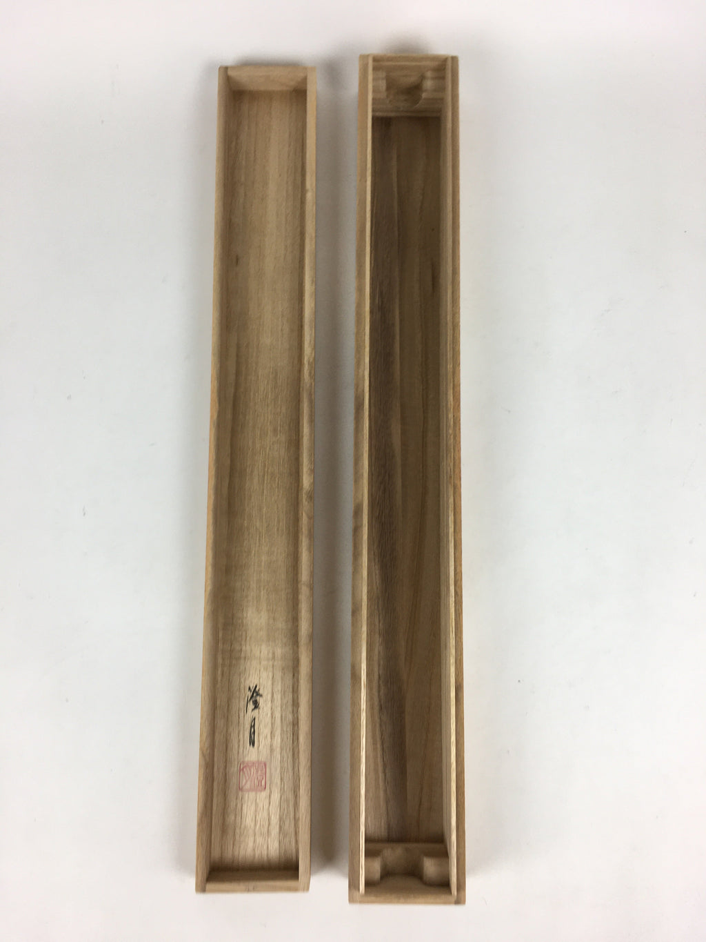 Japanese Wooden Hanging Scroll Box Kakejiku Hako Inside Length 60.5cm SB205