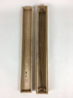 Japanese Wooden Hanging Scroll Box Kakejiku Hako Inside Length 60.5cm SB205